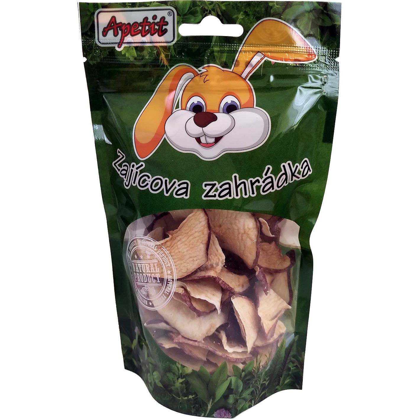Apetit Zajícova zahrádka Jablka sušená - kroužky 30 g
