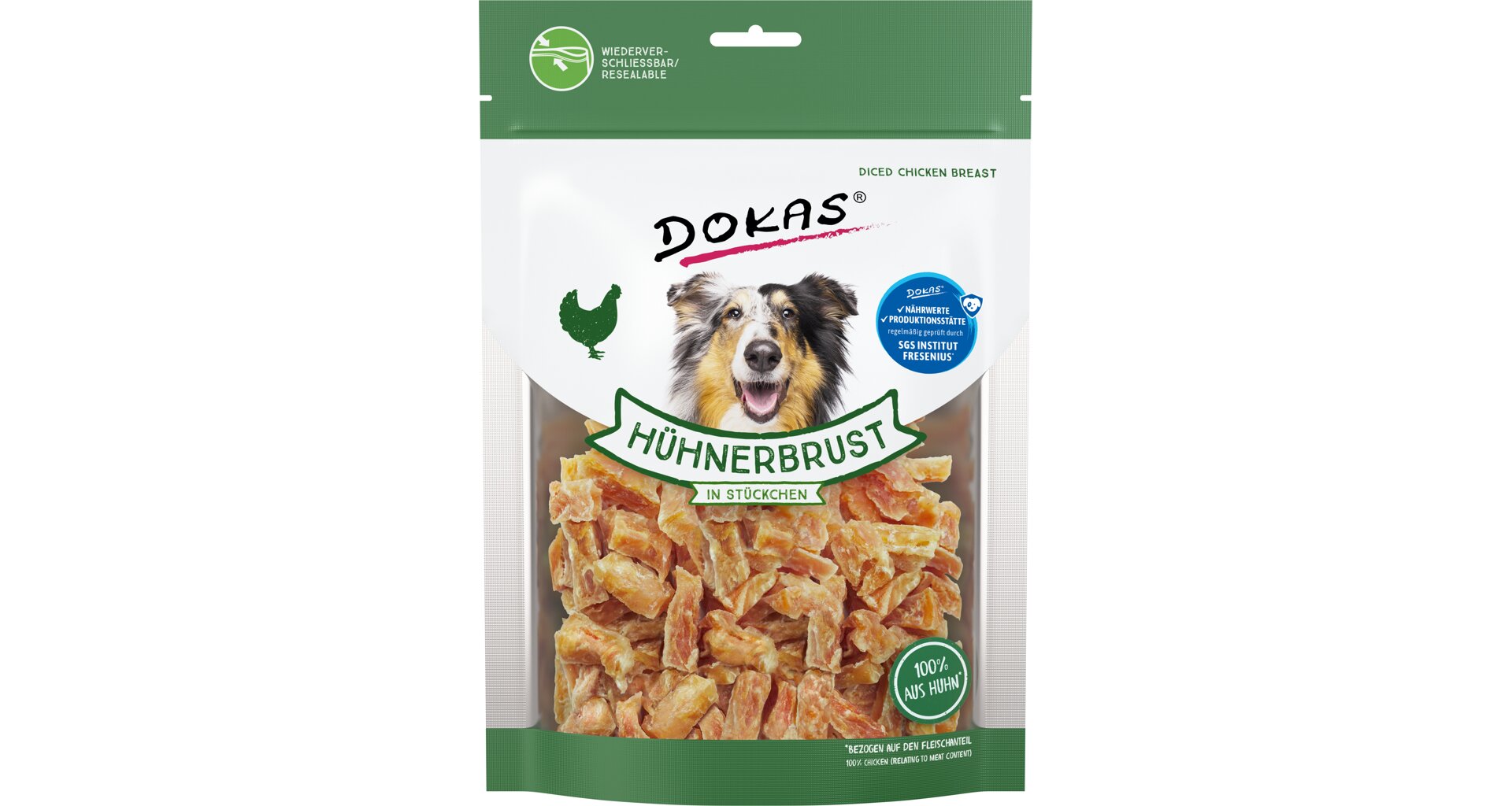 Dokas Kuřecí prsa kousky 200 g