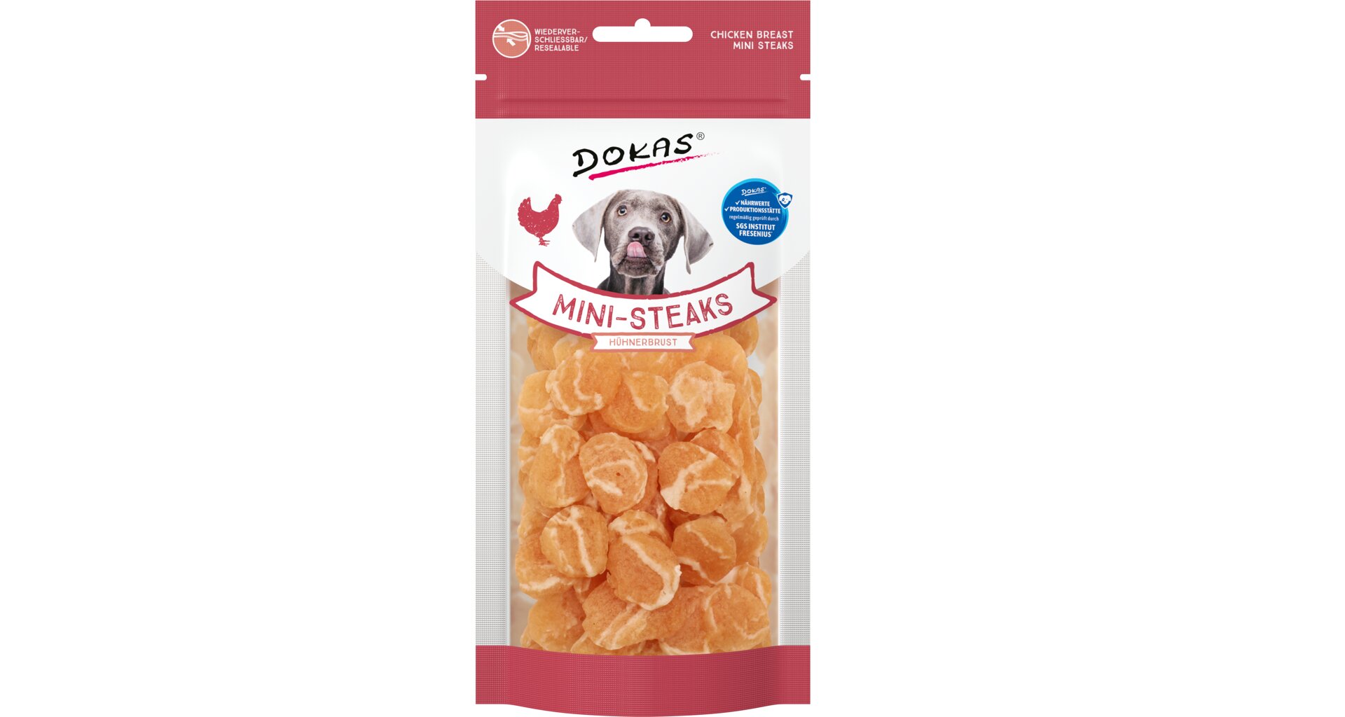 Dokas Steaky z kuřecích prsou 50 g