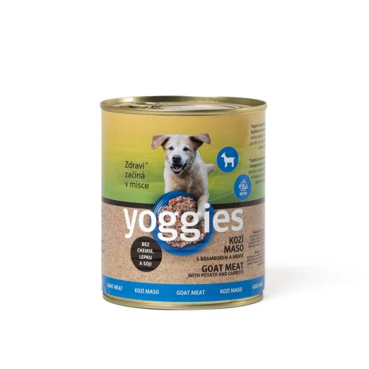 Yoggies kozí konzerva s bramborem a mrkví 800 g