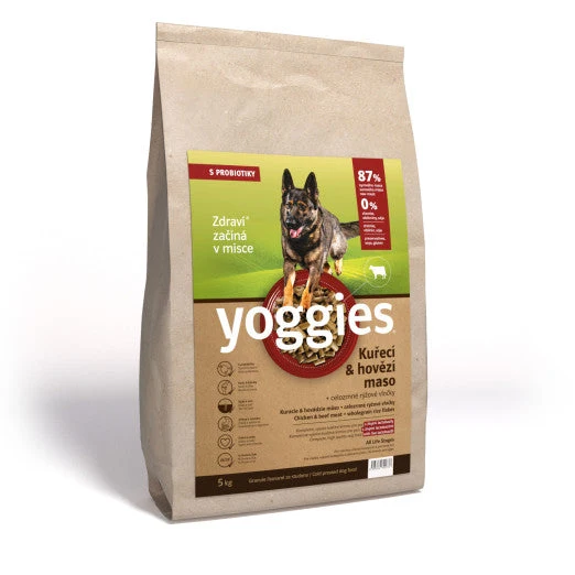Yoggies granule Kuřecí & Hovězí 5 kg