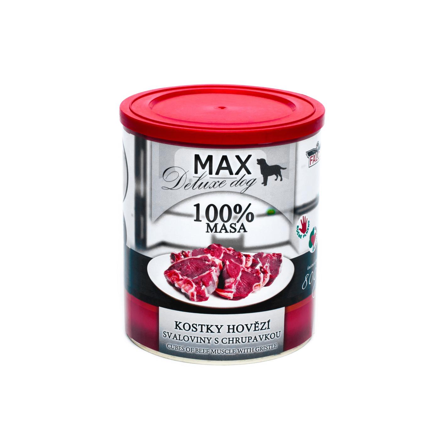 MAX kostky hovězí svaloviny s chrupavkou 800 g