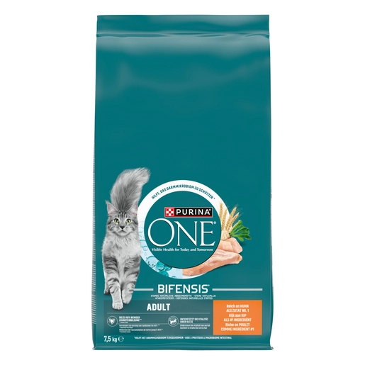Purina ONE BIFENSIS Adult 7,5 kg – granule pro dospělé kočky, kuře s pšenicí