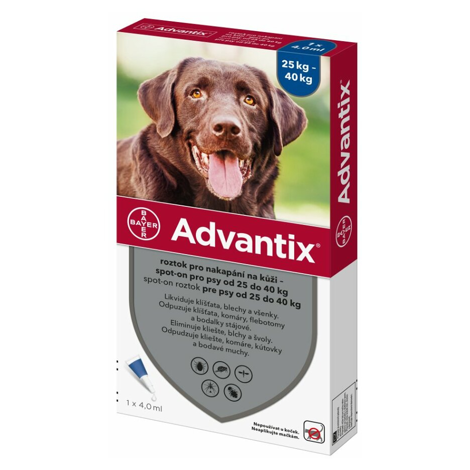 Advantix spot-on 4.0ml 25kg-40kg
