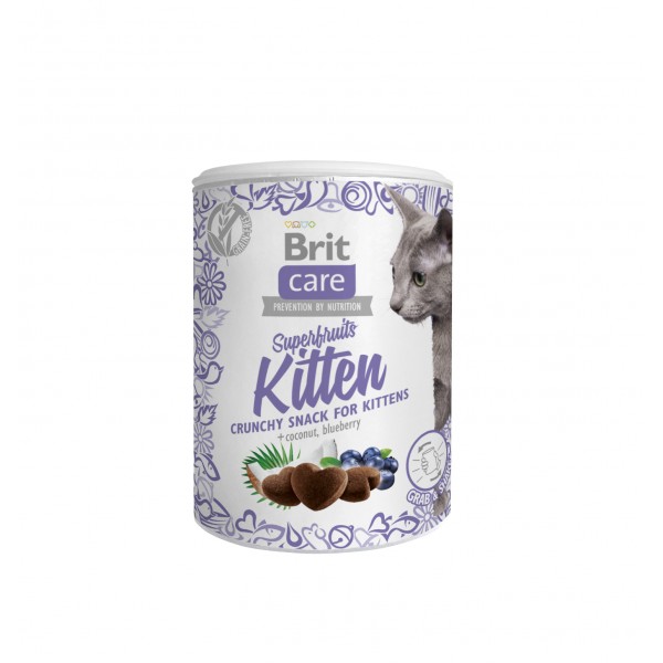 Brit Care Cat Snack Superfruits Kitten 100g