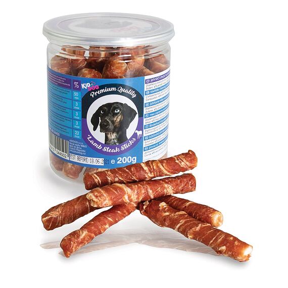 KIDDOG jehněčí steak na buvolí tyčince 200g