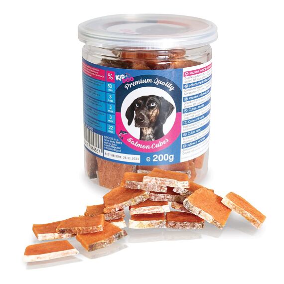 KIDDOG lososové masíčko v plátku 200g
