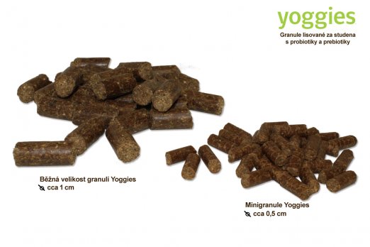 Yoggies granule Kozí maso, zelenina a bramborové vločky 2kg