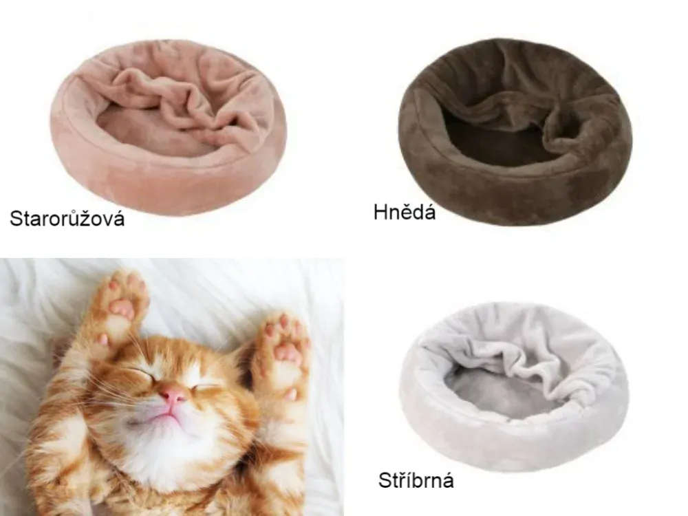 Pelíšek Adina 45 cm - různé barvy