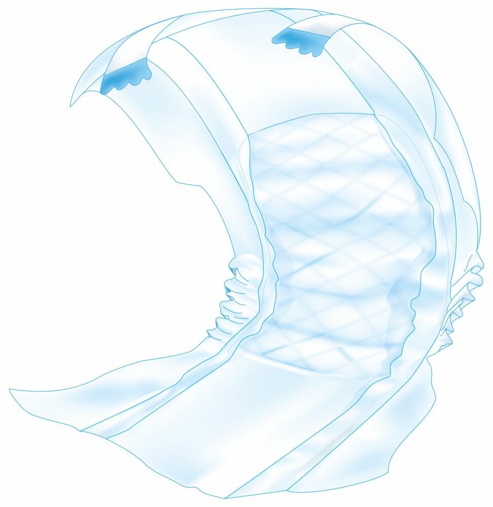 Papírové pleny pro psy S-M 30-46cm 12ks bal.				