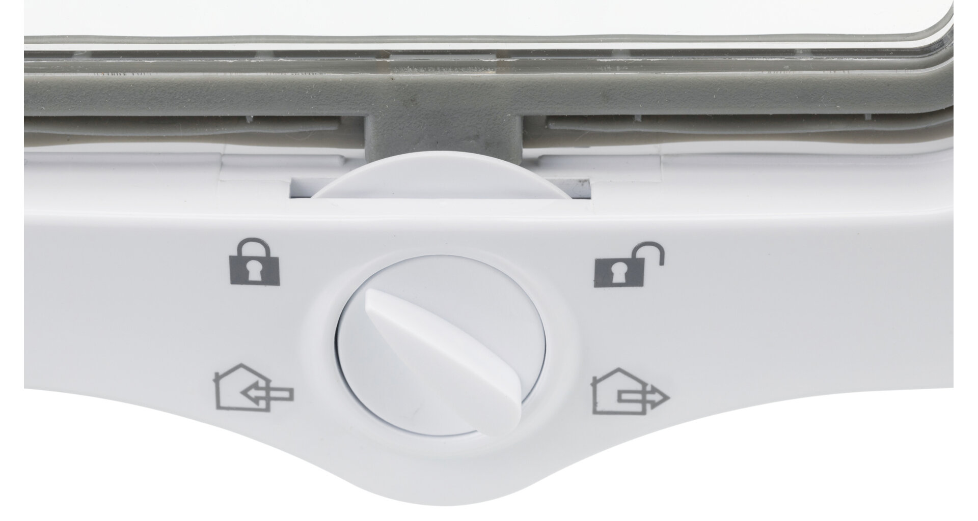 Průchozí dvířka pro kočku, 4-cestná, 20x22cm, bílá