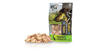 KIDDOG SP 100% králičí ledvinky sušené mrazem 50g
