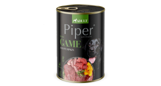 PIPER konzerva pro psy se zvěřinou a dýní 400g