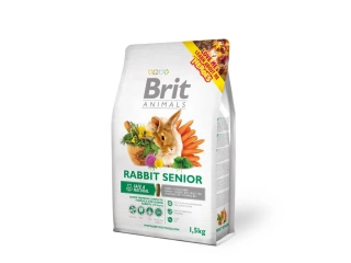 Brit Animals Rabbit Senior Complete 1,5 kg – kompletní krmivo pro starší králíky