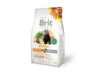Brit Animals Ferret 700 g – kompletní krmivo pro fretky