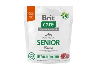 Brit Care granule pro starší psy, jehněčí a rýže (Senior Lamb) 1kg