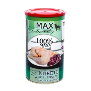 MAX 3/4 kuřete se zvěřinou 1200 g