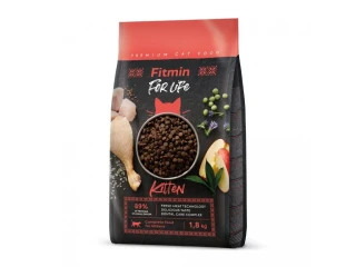Fitmin For Life Kitten 1,8 kg – granule pro koťata, kuřecí