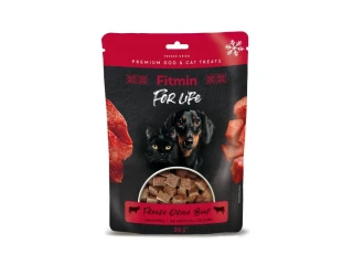 Fitmin For Life Mrazem sušená hovězí pochoutka 30 g – pro psy i kočky