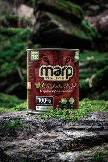 Marp Chicken kuřecí 400 g – kompletní konzerva pro psy, kuřecí maso