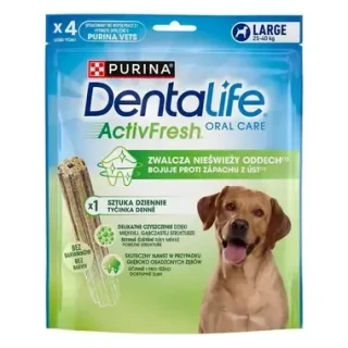 DentaLife ActivFresh Large 142 g – dentální pamlsky pro psy 25–40 kg