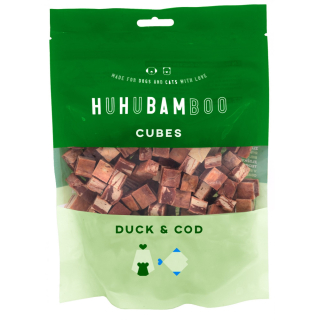 HUHU kostky s kachním a treskou 250 g