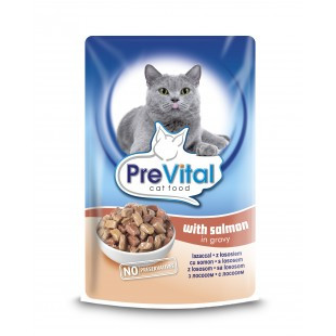 PreVital kapsa s lososem 100 g – pro kočky