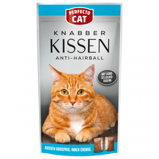 Perfecto Cat Plněné polštářky Anti Hairball 50 g