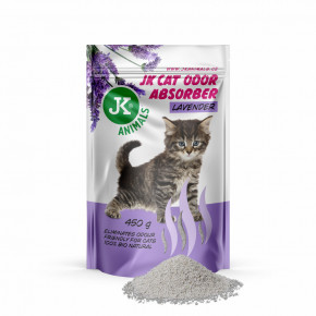 JK Lavender Absorber 450 g – pohlcovač zápachů do steliva s vůní levandule