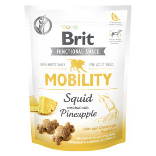 Brit Care Dog Functional Snack Mobility Squid 150 g – pamlsek pro psy, kalamáry