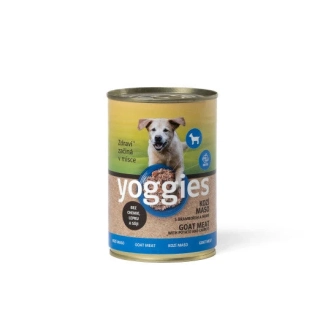 Yoggies kozí konzerva s bramborem a mrkví 400 g
