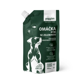 Yoggies Rybí omáčka se zeleninou 150 ml – ryba s kořenovou zeleninou