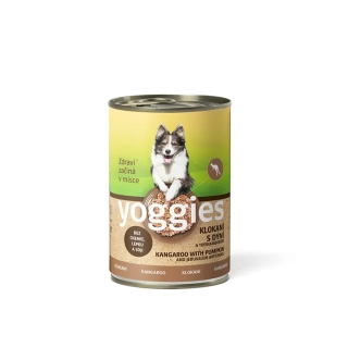 Yoggies Klokaní konzerva s dýní a topinamburem 400 g